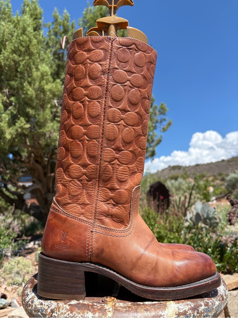 FRYE x COACH 14L Campus Boots
